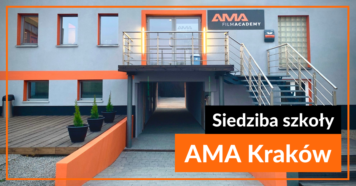 Siedziba szkoły filmowej w AMA Film Center